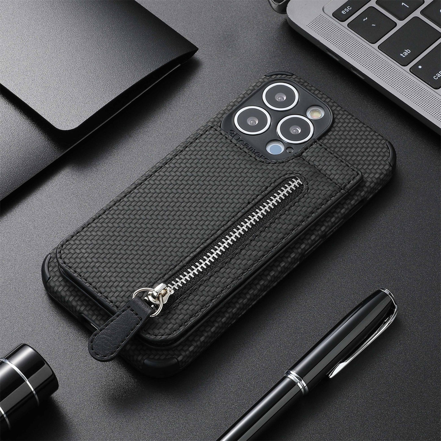 Apple Wallet | Bracket | Zipper Bag | Card Holder Jacket