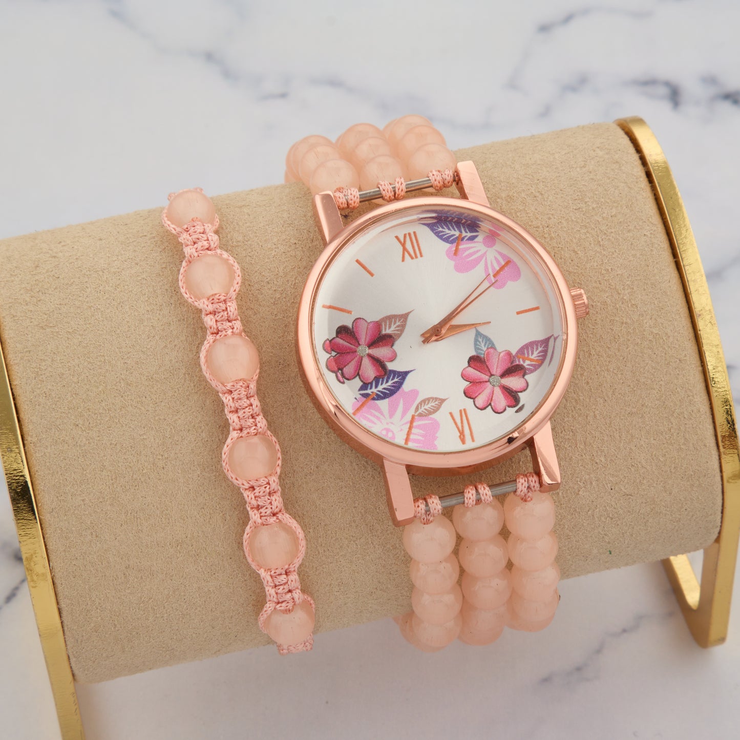 Classic Dial Women’s Watch – Minimalist & Smart