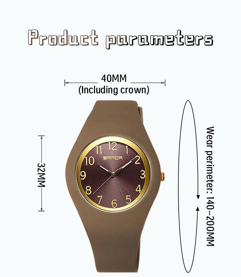 Fashion Ultra-thin Women's Watches, Luxury Brand Designer Quartz Watch For Woman,Simple Elegant Lady Analog Teenagers Wristwatch