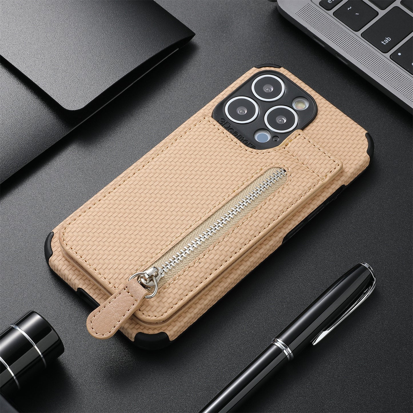 Apple Wallet | Bracket | Zipper Bag | Card Holder Jacket