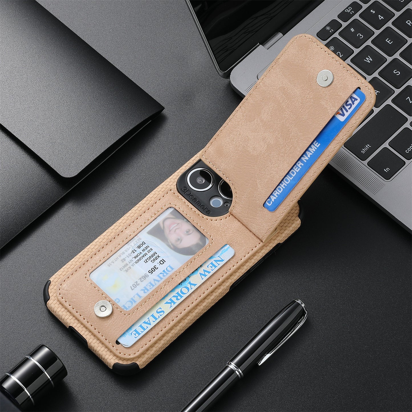 Apple Wallet | Bracket | Zipper Bag | Card Holder Jacket