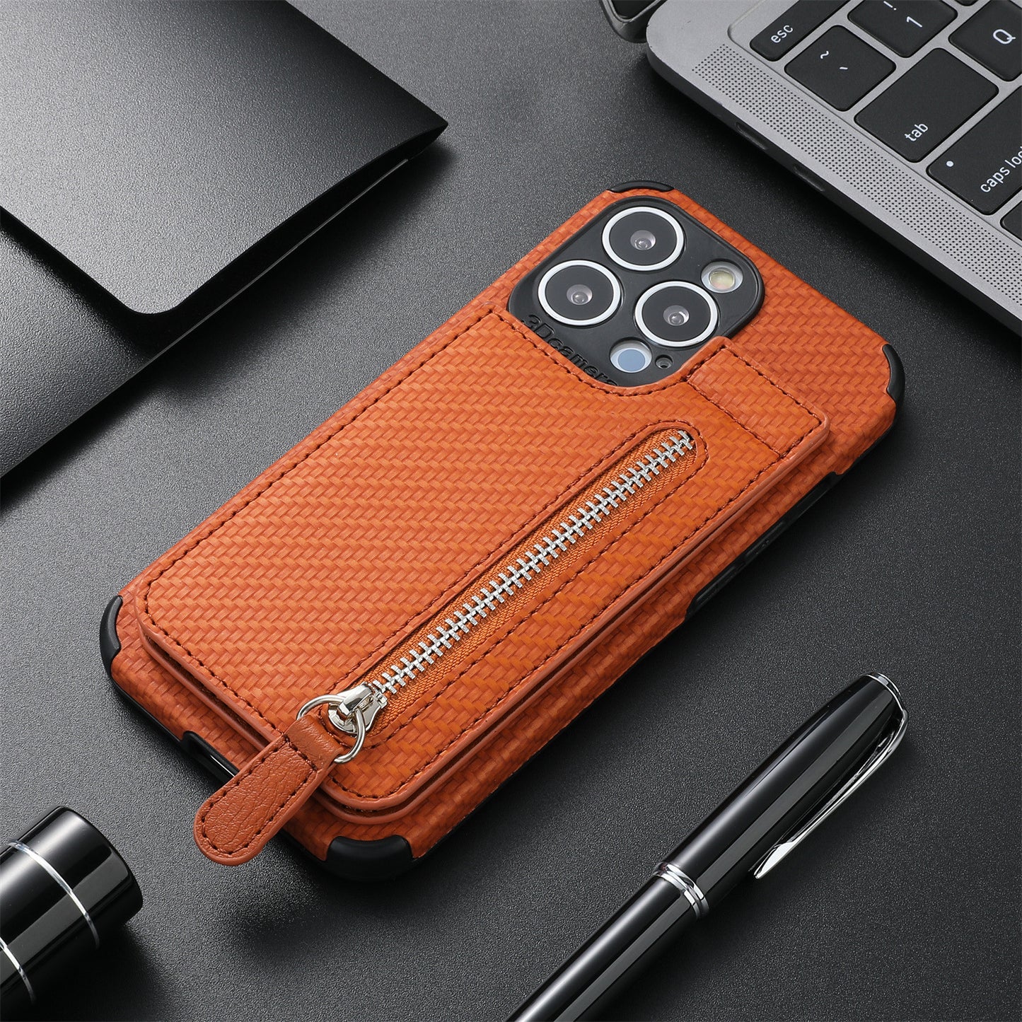Apple Wallet | Bracket | Zipper Bag | Card Holder Jacket
